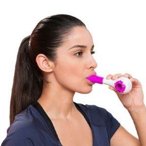 Thin Face Breathing Trainer Adjustable Lung Breathing Exerciser Lung Capacity Tr